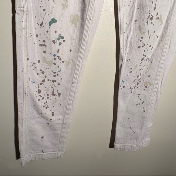 Pilcro And The Letterpress Paint Splattered Work Pants - Picture 4 of 14